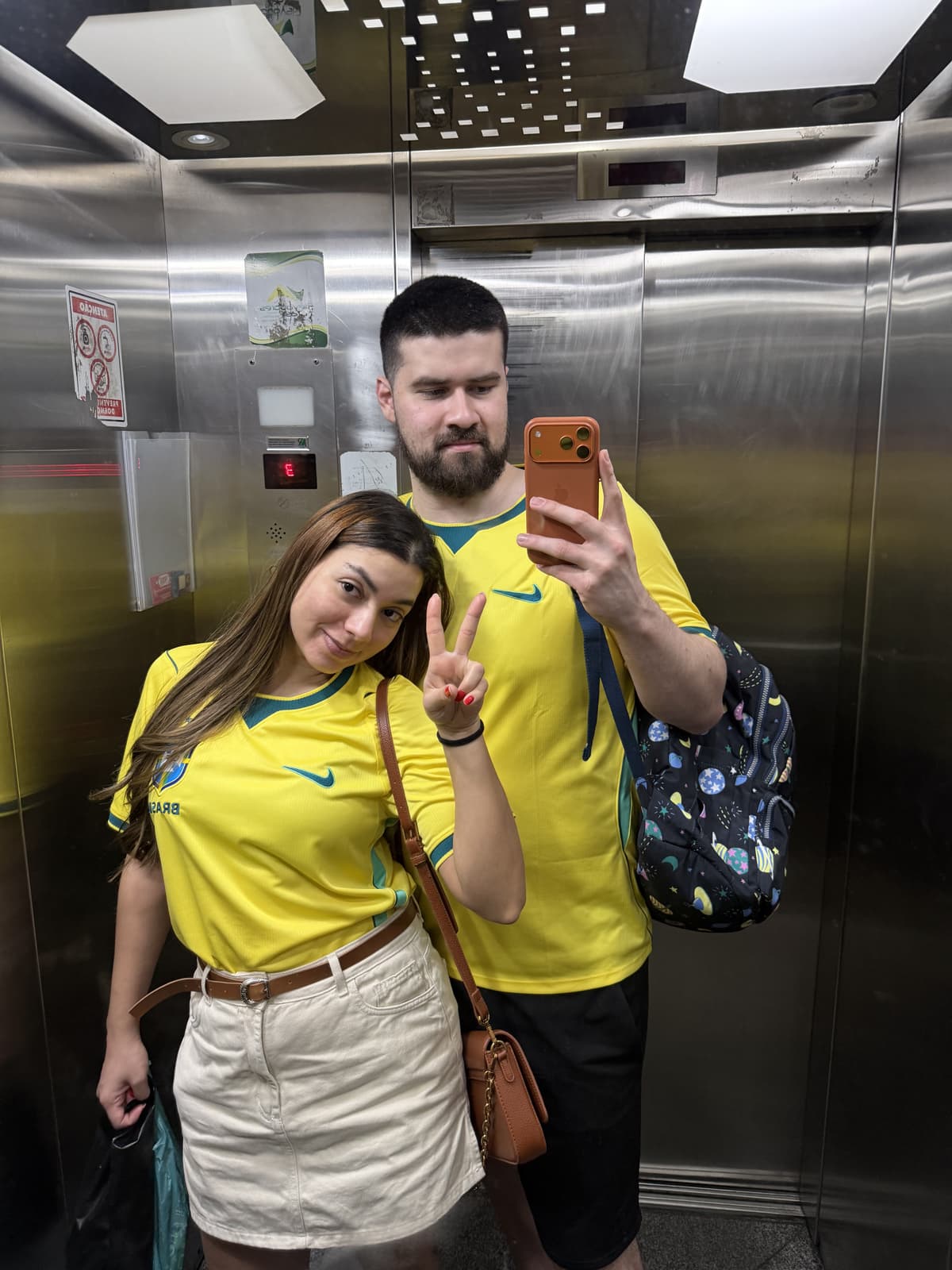 Nossa primeira Copa do Mundo juntos 🇧🇷
